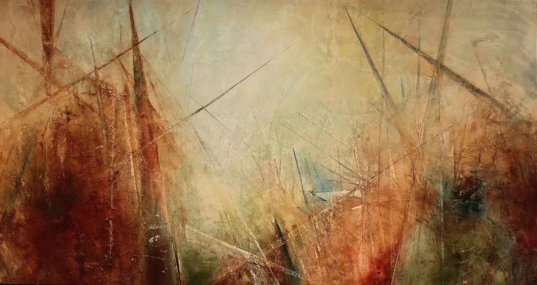 MUSA GÜNEY — “İsimsiz”, 2016 "İsimsiz" eseri MUSA GÜNEY tarafından 2016 yılında 160x300 cm ölçülerinde Tuval üzeri yağlı boya tekniği ile yapılmıştır.