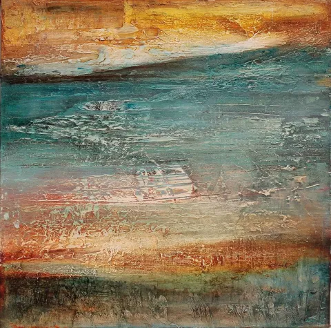 MUSA GÜNEY — “İsimsiz”, 2016 "İsimsiz" eseri MUSA GÜNEY tarafından 2016 yılında 50x50 cm ölçülerinde Tuval üzeri yağlı boya tekniği ile yapılmıştır.