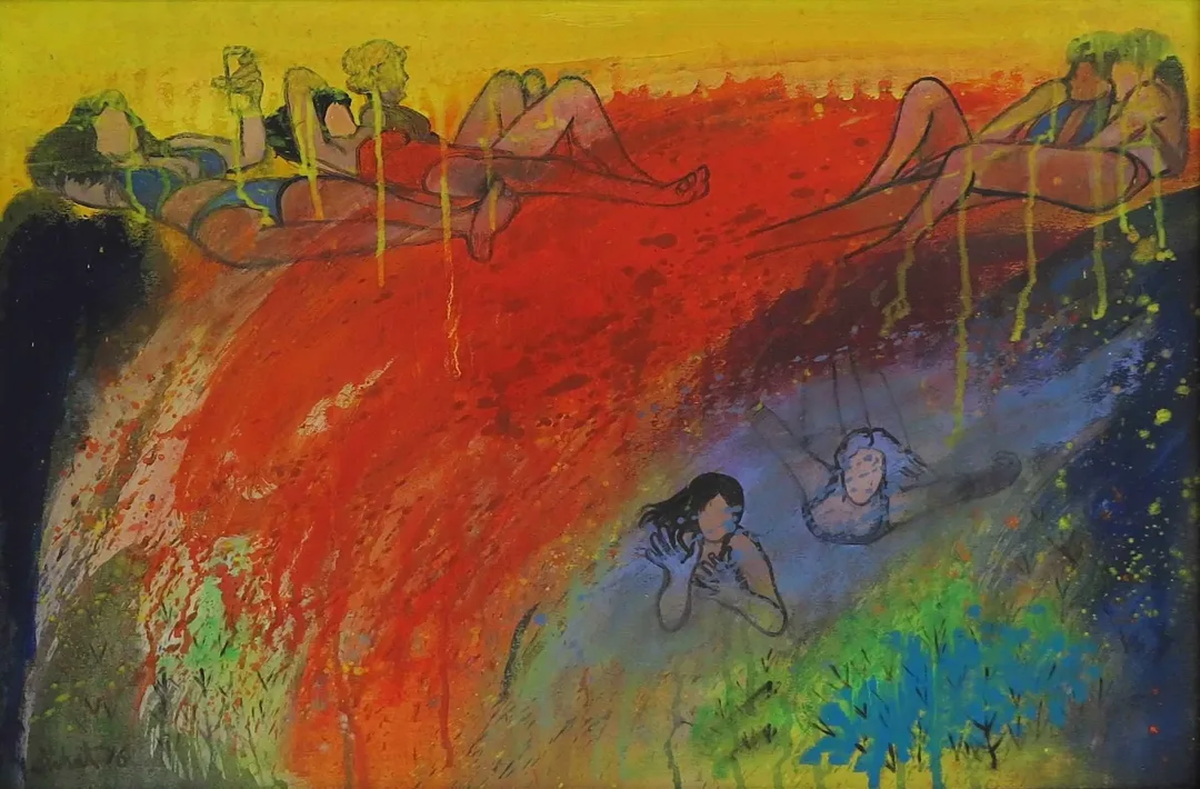yakınlaştır "Plajdan" eseri NİHAT KAHRAMAN tarafından 2016 yılında 43x62 cm ölçülerinde Duralit üzeri yağlı boya tekniği ile yapılmıştır.