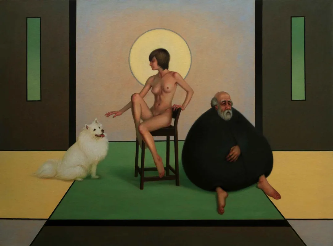 yakınlaştır "Ak Ve Kara Diyalektiği" eseri ÖMER EKEN tarafından 2015 yılında 90x120 cm ölçülerinde Tuval üzeri yağlı boya tekniği ile yapılmıştır.