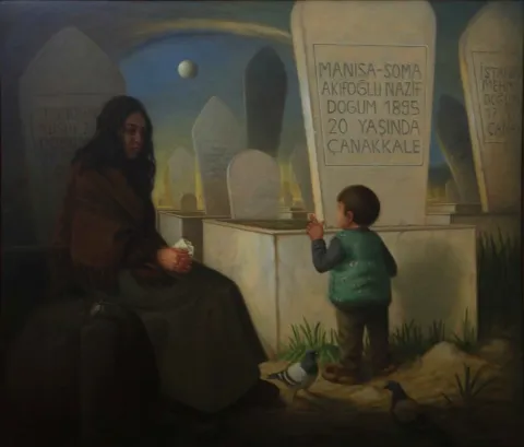 ÖMER EKEN — “Özgürlüğe Doğru”, 2015 "Özgürlüğe Doğru" eseri ÖMER EKEN tarafından 2015 yılında 104x120 cm ölçülerinde Tuval üzeri yağlı boya tekniği ile yapılmıştır.