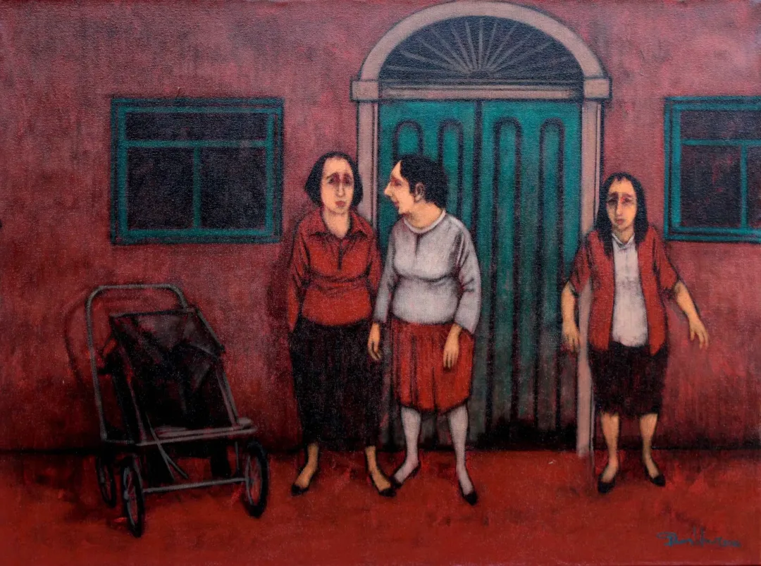 ORHAN UMUT — “İsimsiz”, 2016 "İsimsiz" eseri ORHAN UMUT tarafından 2016 yılında 60x80 cm ölçülerinde Tuval üzeri akrilik boya tekniği ile yapılmıştır.