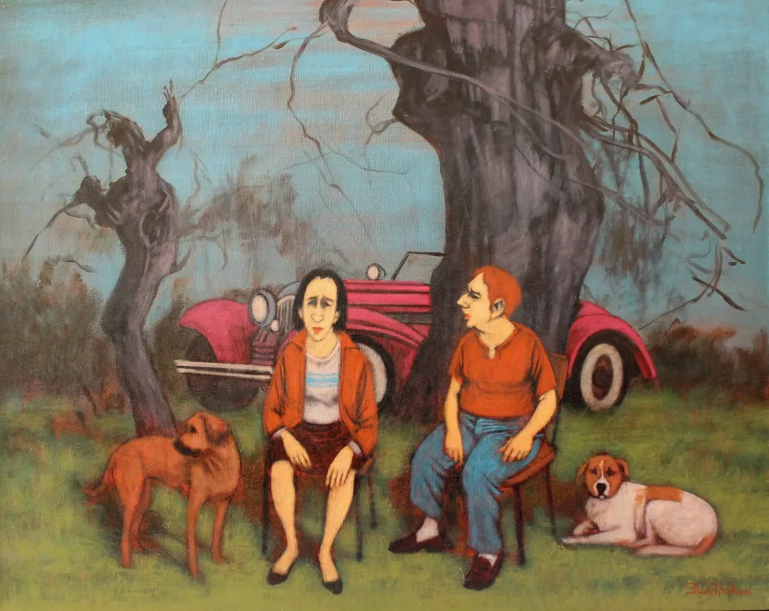 ORHAN UMUT — “İsimsiz”, 2016 "İsimsiz" eseri ORHAN UMUT tarafından 2016 yılında 80x100 cm ölçülerinde Tuval üzeri akrilik boya tekniği ile yapılmıştır.