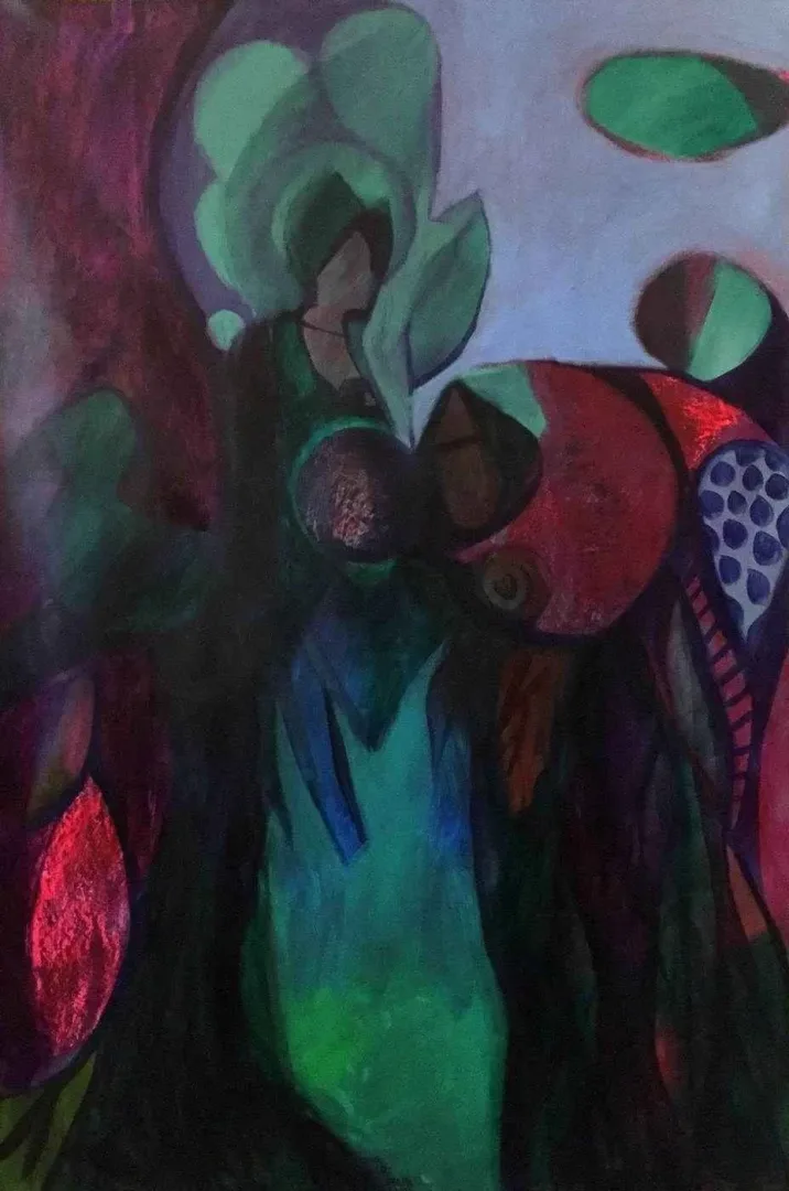 SERPİL KAPAR Bu eser SERPİL KAPAR tarafından 160x110 cm ölçülerinde Tuval üzeri yağlı boya tekniği ile yapılmıştır.