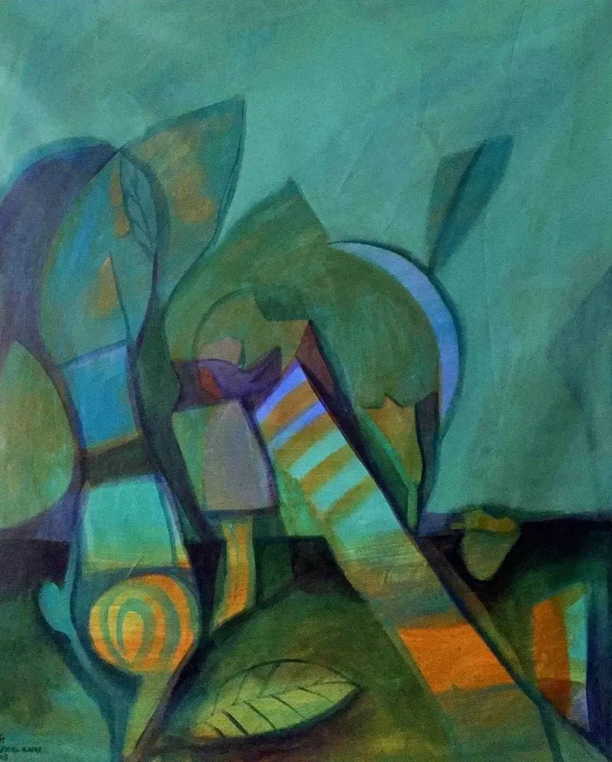 Bu eser SERPİL KAPAR tarafından 110x90 cm ölçülerinde Tuval üzeri yağlı boya tekniği ile yapılmıştır.