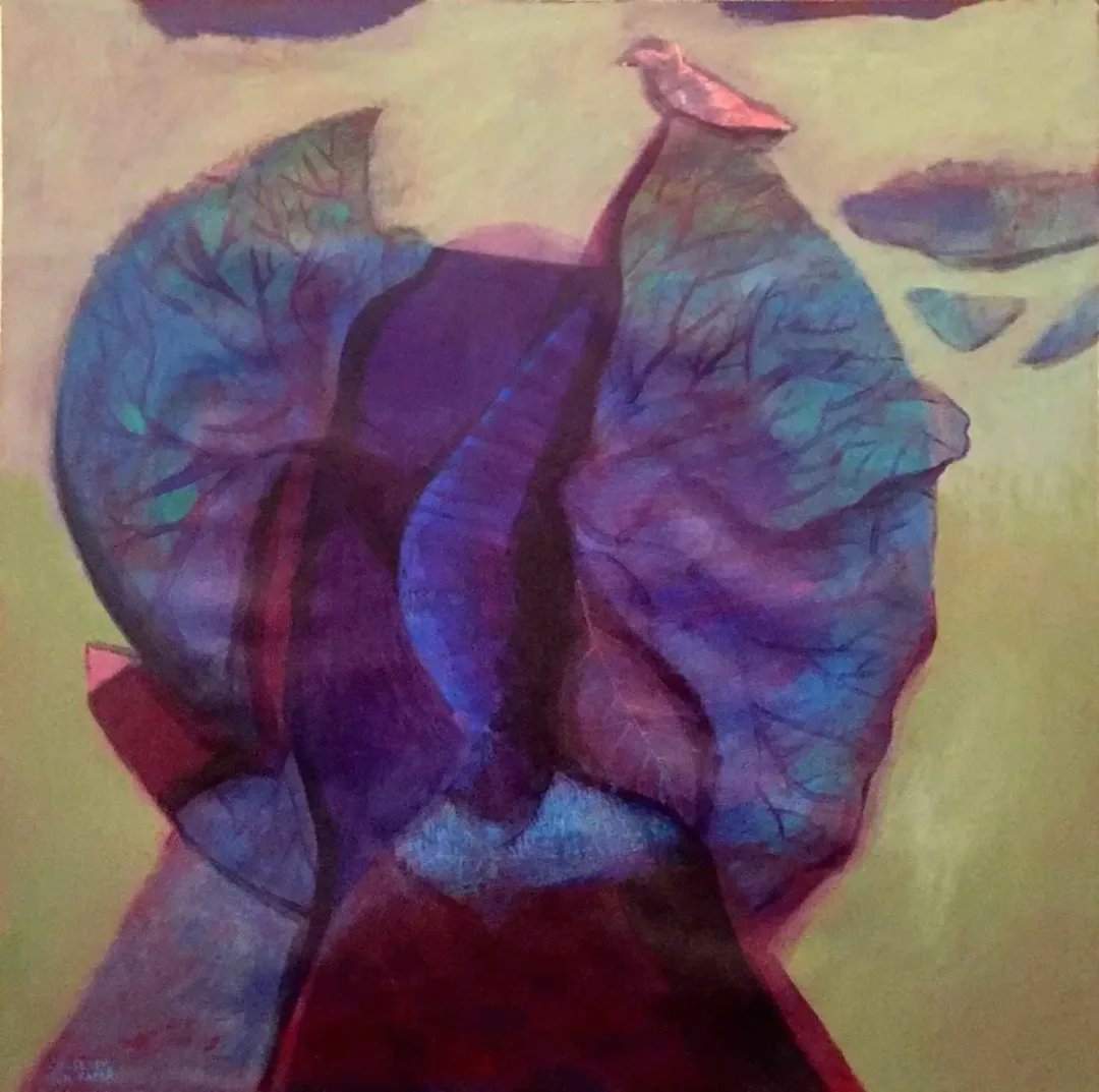 SERPİL KAPAR Bu eser SERPİL KAPAR tarafından 90x90 cm ölçülerinde Tuval üzeri yağlı boya tekniği ile yapılmıştır.