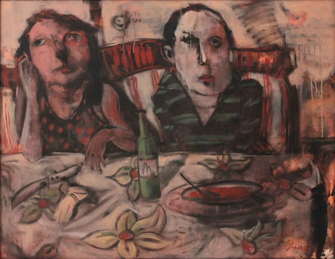 Bu eser ÖZDEN GEZER tarafından 2016 yılında 90x120 cm ölçülerinde Tuval üzeri akrilik boya tekniği ile yapılmıştır.