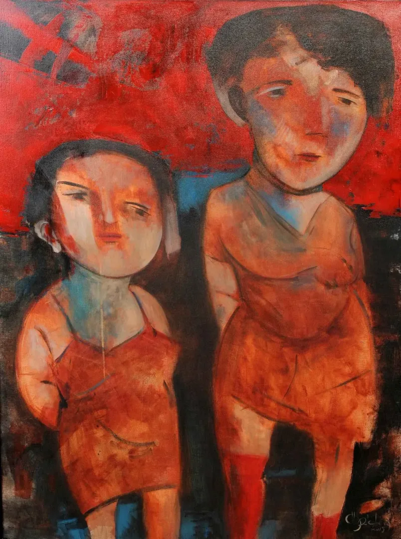 Bu eser ÖZDEN GEZER tarafından 2015 yılında 119x89 cm ölçülerinde Tuval üzeri akrilik boya tekniği ile yapılmıştır.