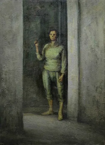 "İsimsiz" eseri ÖMER İNAN tarafından 2015 yılında 40x55 cm ölçülerinde Tuval üzeri yağlı boya tekniği ile yapılmıştır.