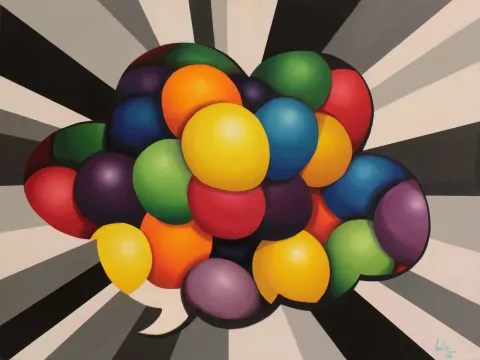 Bu eser HATİCENUR ÖZER tarafından 2016 yılında 60x80 cm ölçülerinde Tuval üzeri yağlı boya tekniği ile yapılmıştır.