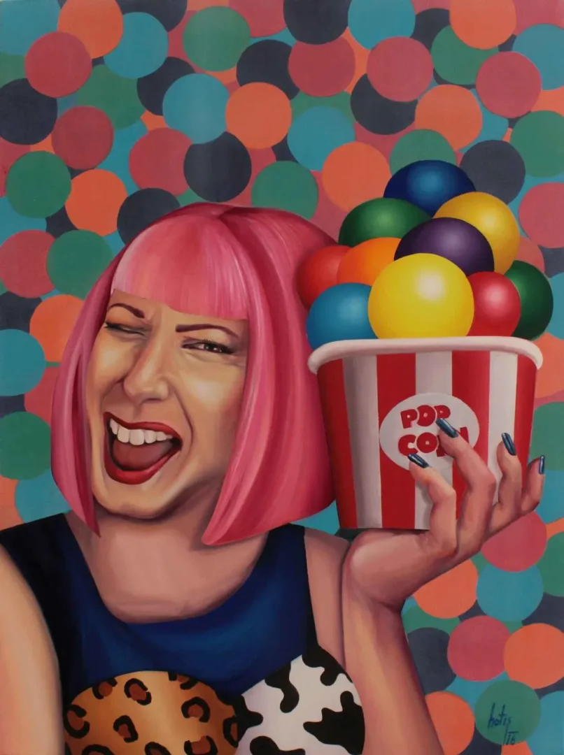 Bu eser HATİCENUR ÖZER tarafından 2016 yılında 60x80 cm ölçülerinde Tuval üzeri yağlı boya tekniği ile yapılmıştır.