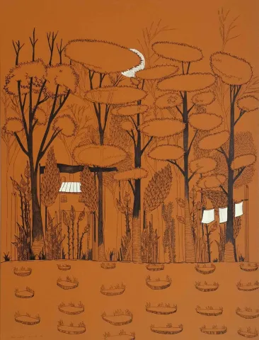 MELİKE KILIÇ — 2016 Bu eser MELİKE KILIÇ tarafından 2016 yılında 80x60 cm ölçülerinde Tuval üzeri karışık teknik tekniği ile yapılmıştır.