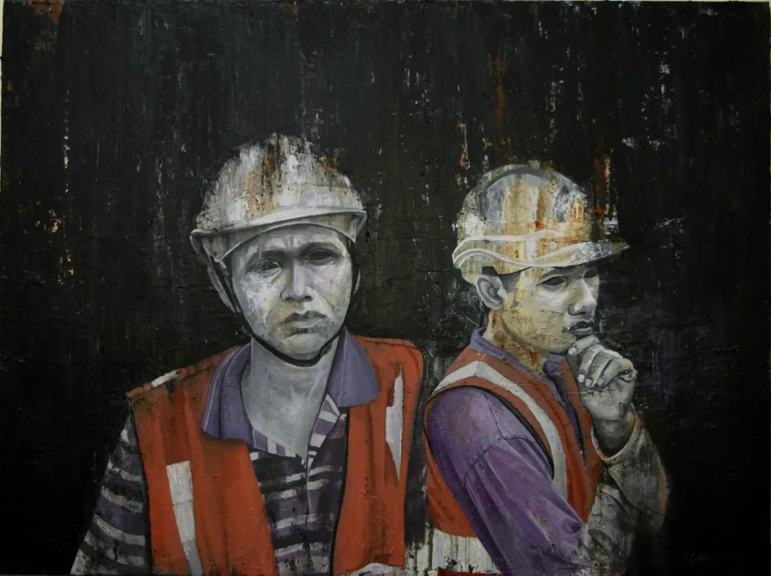 Bu eser ŞAHİN DEMİR tarafından 2016 yılında 60x80 cm ölçülerinde Tuval üzeri akrilik boya tekniği ile yapılmıştır.