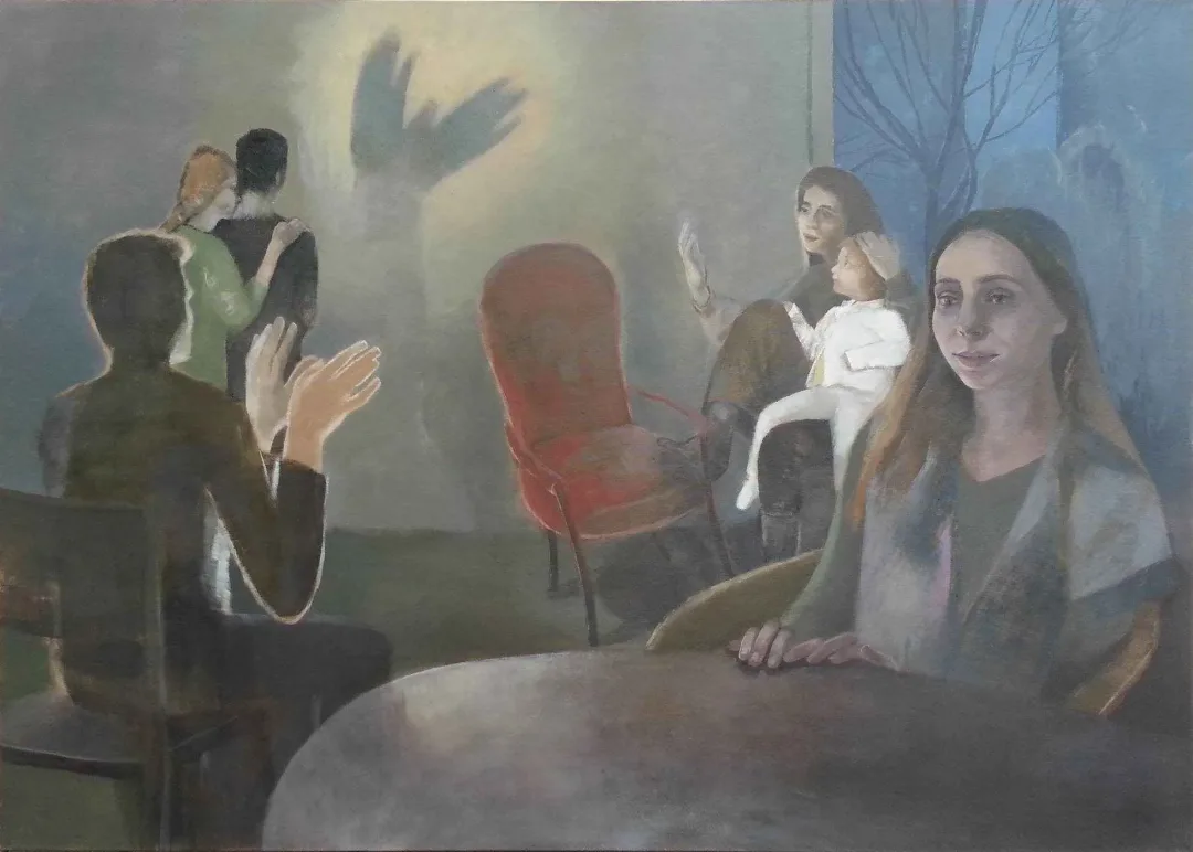 yakınlaştır "Öteki Rüzgar" eseri TÜNAY TUNÇ tarafından 2015 yılında 97x136 cm ölçülerinde Tuval üzeri yağlı boya tekniği ile yapılmıştır.