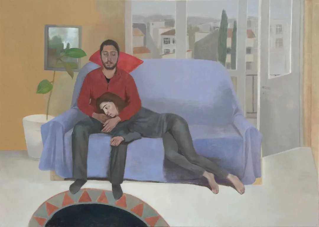yakınlaştır "Yokuş" eseri TÜNAY TUNÇ tarafından 2015 yılında 97x136 cm ölçülerinde Tuval üzeri yağlı boya tekniği ile yapılmıştır.