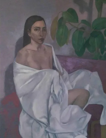 "İsimsiz" eseri TÜNAY TUNÇ tarafından 2015 yılında 81x105 cm ölçülerinde Tuval üzeri yağlı boya tekniği ile yapılmıştır.