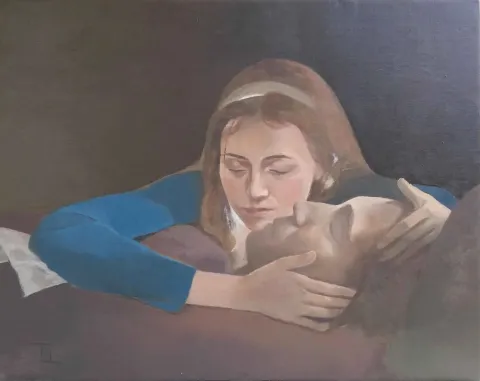 "İsimsiz" eseri TÜNAY TUNÇ tarafından 2015 yılında 53x67 cm ölçülerinde Tuval üzeri yağlı boya tekniği ile yapılmıştır.