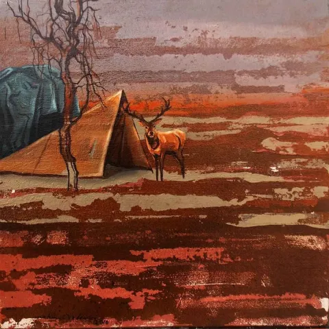 "isimsiz" eseri MAHMUT ÖZDEMİR tarafından 2016 yılında 25x25 cm ölçülerinde Tuval üzeri yağlı boya tekniği ile yapılmıştır.