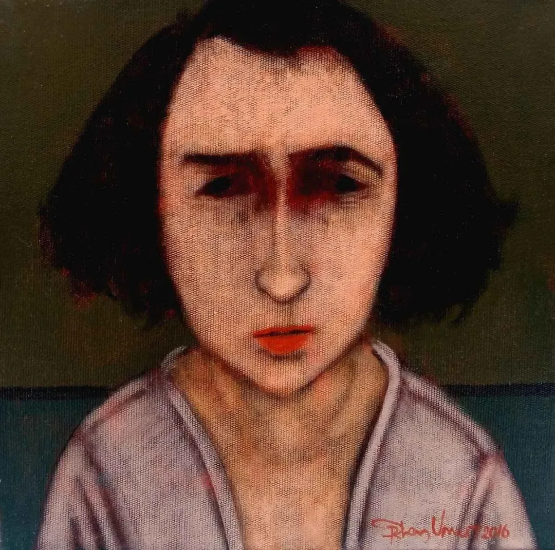 "isimsiz" eseri ORHAN UMUT tarafından 2016 yılında 25x25 cm ölçülerinde Tuval üzeri akrilik boya tekniği ile yapılmıştır.