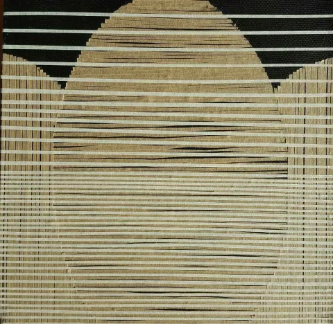 "isimsiz" eseri EMRAH UYSAL tarafından 2016 yılında 25x25 cm ölçülerinde Tuval üzeri karışık teknik tekniği ile yapılmıştır.