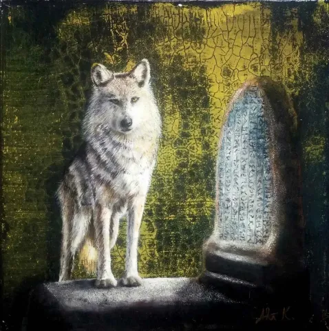 ALİ FATİH KÜÇÜKOSMANOĞLU — “isimsiz”, 2016 "isimsiz" eseri ALİ FATİH KÜÇÜKOSMANOĞLU tarafından 2016 yılında 25x25 cm ölçülerinde Tuval üzeri yağlı boya tekniği ile yapılmıştır.
