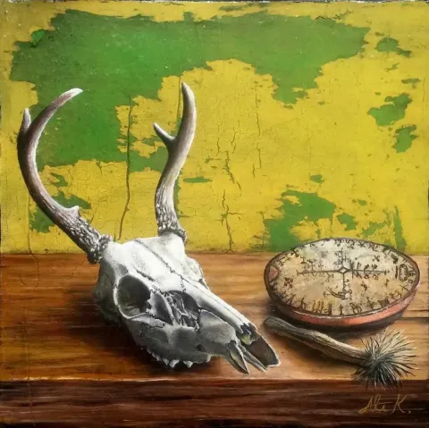 ALİ FATİH KÜÇÜKOSMANOĞLU — “isimsiz”, 2016 "isimsiz" eseri ALİ FATİH KÜÇÜKOSMANOĞLU tarafından 2016 yılında 25x25 cm ölçülerinde Tuval üzeri yağlı boya tekniği ile yapılmıştır.