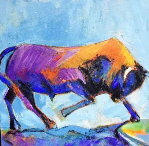 CEVDET KOCAMAN — “isimsiz”, 2016 "isimsiz" eseri CEVDET KOCAMAN tarafından 2016 yılında 25x25 cm ölçülerinde Tuval üzeri yağlı boya tekniği ile yapılmıştır.