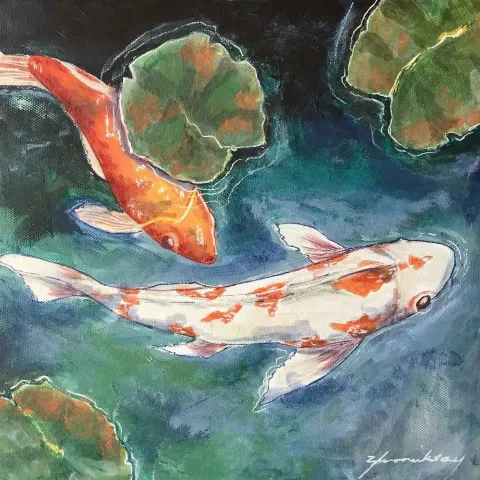 ZEREN SU KONUKSAY — “isimsiz”, 2016 "isimsiz" eseri ZEREN SU KONUKSAY tarafından 2016 yılında 25x25 cm ölçülerinde Tuval üzeri akrilik boya tekniği ile yapılmıştır.