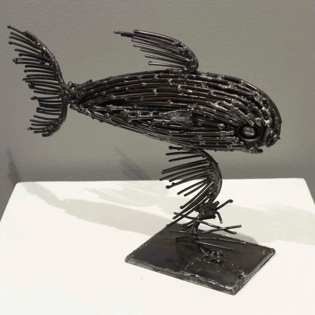 "Balık" eseri MURAT YILDIRIMÇAKAR tarafından 2016 yılında 30x23x9 cm ölçülerinde Metal tekniği ile yapılmıştır.