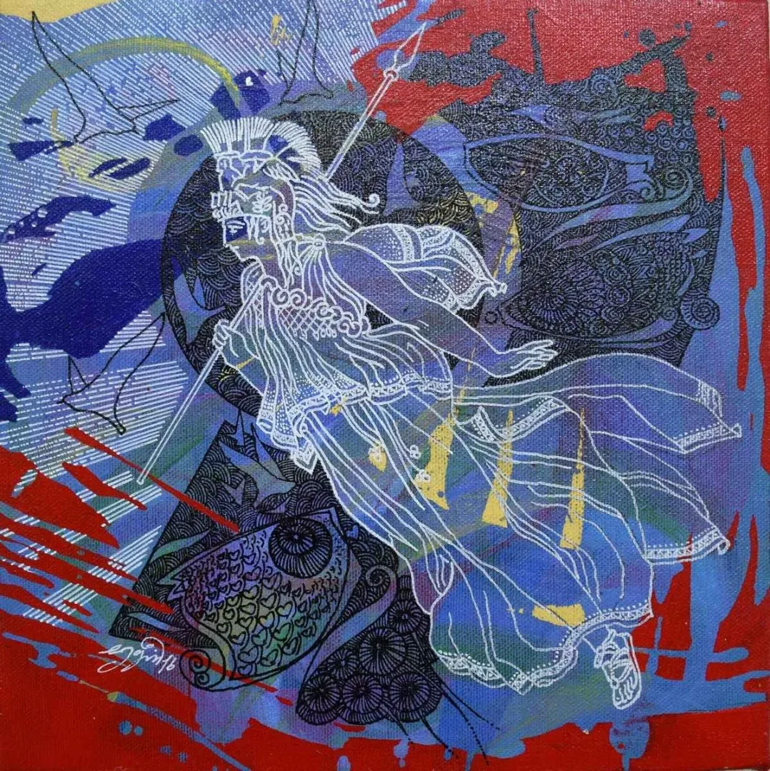 yakınlaştır "isimsiz" eseri ENGİN KORKMAZ tarafından 2016 yılında 25x25 cm ölçülerinde Tuval üzeri akrilik boya tekniği ile yapılmıştır.