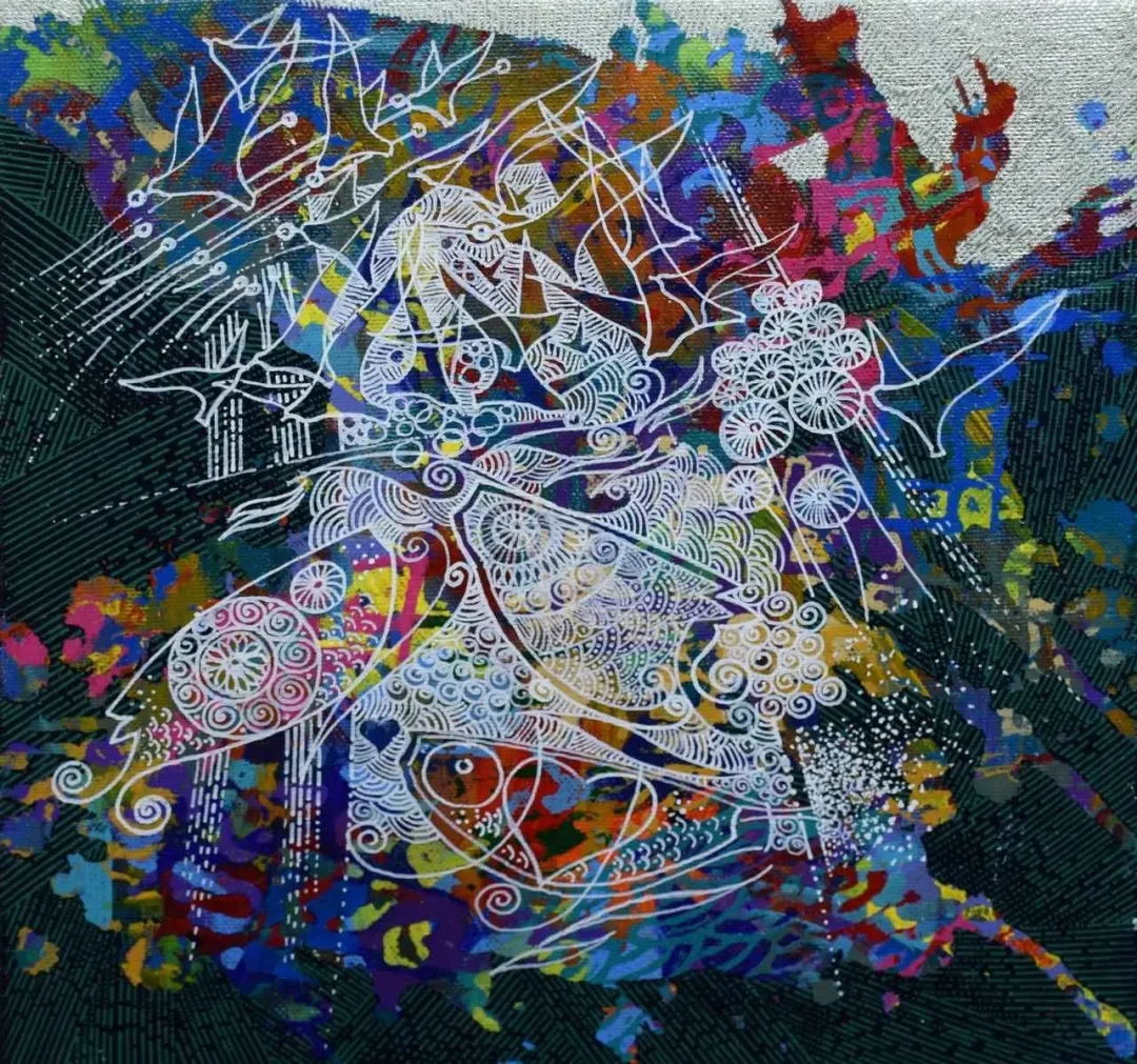 yakınlaştır "isimsiz" eseri ENGİN KORKMAZ tarafından 2016 yılında 25x25 cm ölçülerinde Tuval üzeri akrilik boya tekniği ile yapılmıştır.