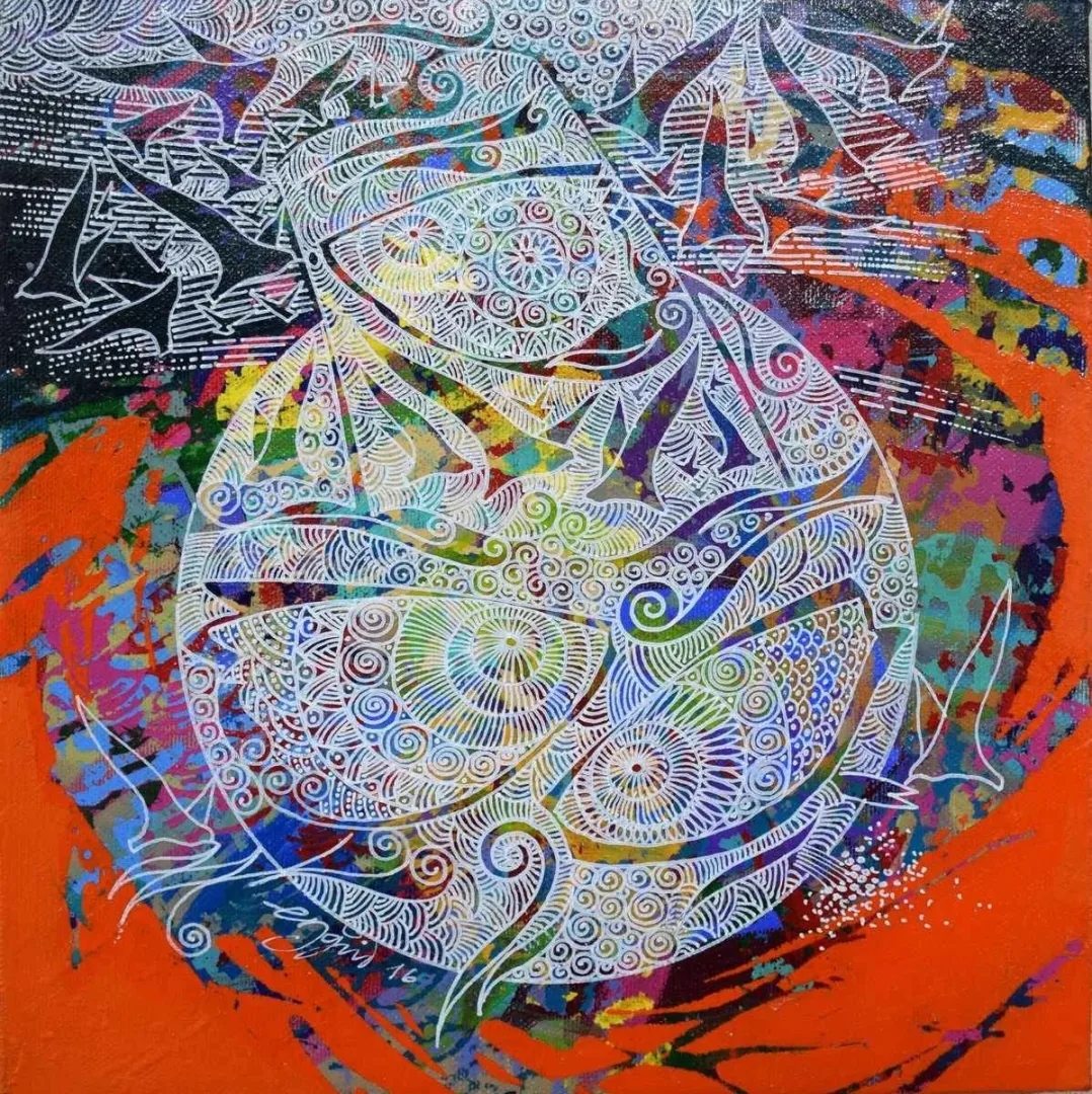 yakınlaştır "isimsiz" eseri ENGİN KORKMAZ tarafından 2016 yılında 25x25 cm ölçülerinde Tuval üzeri akrilik boya tekniği ile yapılmıştır.