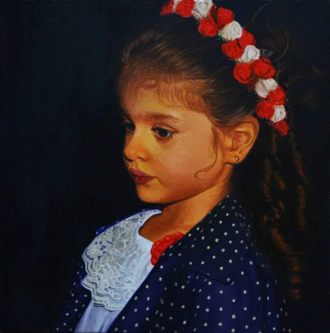 "isimsiz" eseri ADEM KİPÇAK tarafından 2016 yılında 25x25 cm ölçülerinde Tuval üzeri yağlı boya tekniği ile yapılmıştır.
