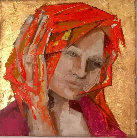 "isimsiz" eseri EVREN TEMEL tarafından 2016 yılında 25x25 cm ölçülerinde Tuval üzeri yağlı boya tekniği ile yapılmıştır.