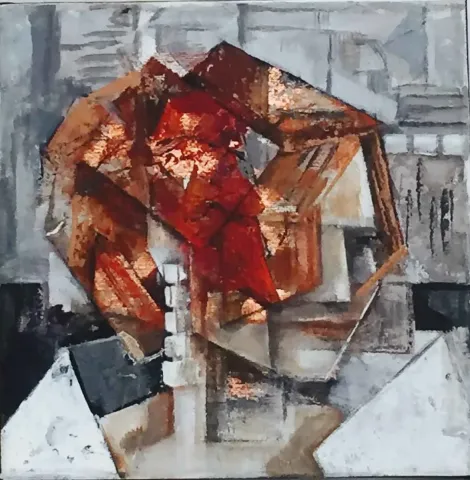 EVREN TEMEL — “isimsiz”, 2016 "isimsiz" eseri EVREN TEMEL tarafından 2016 yılında 25x25 cm ölçülerinde Tuval üzeri yağlı boya tekniği ile yapılmıştır.