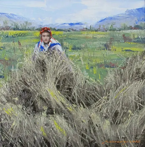 FATİH KARAKAŞ — “isimsiz”, 2016 "isimsiz" eseri FATİH KARAKAŞ tarafından 2016 yılında 25x25 cm ölçülerinde Tuval üzeri yağlı boya tekniği ile yapılmıştır.