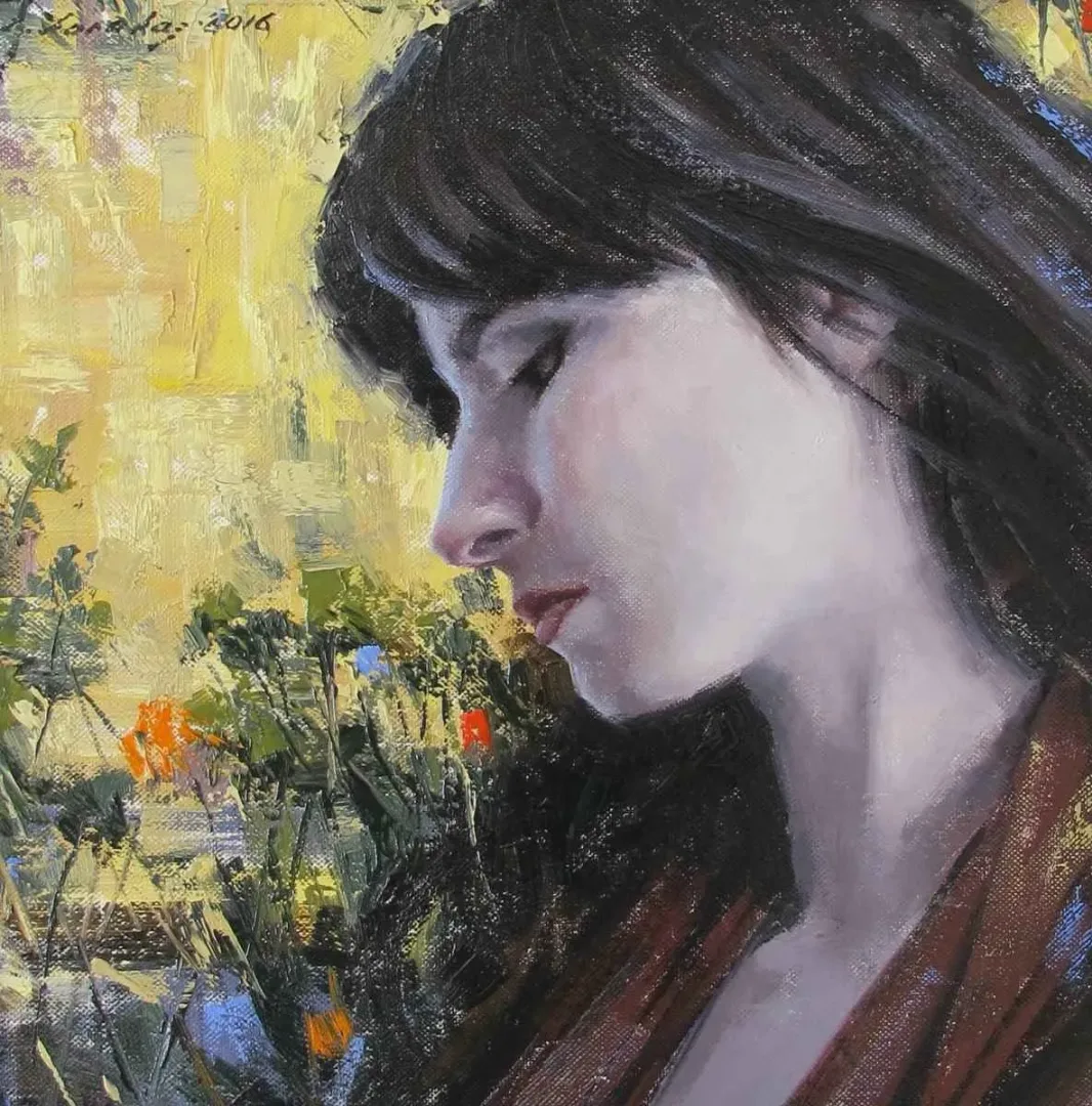 "isimsiz" eseri FATİH KARAKAŞ tarafından 2016 yılında 25x25 cm ölçülerinde Tuval üzeri yağlı boya tekniği ile yapılmıştır.