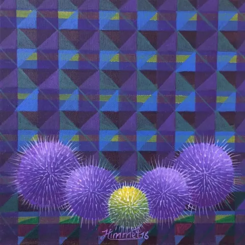 HİMMET GÜMRAH — “isimsiz”, 2016 "isimsiz" eseri HİMMET GÜMRAH tarafından 2016 yılında 25x25 cm ölçülerinde Tuval üzeri yağlı boya tekniği ile yapılmıştır.