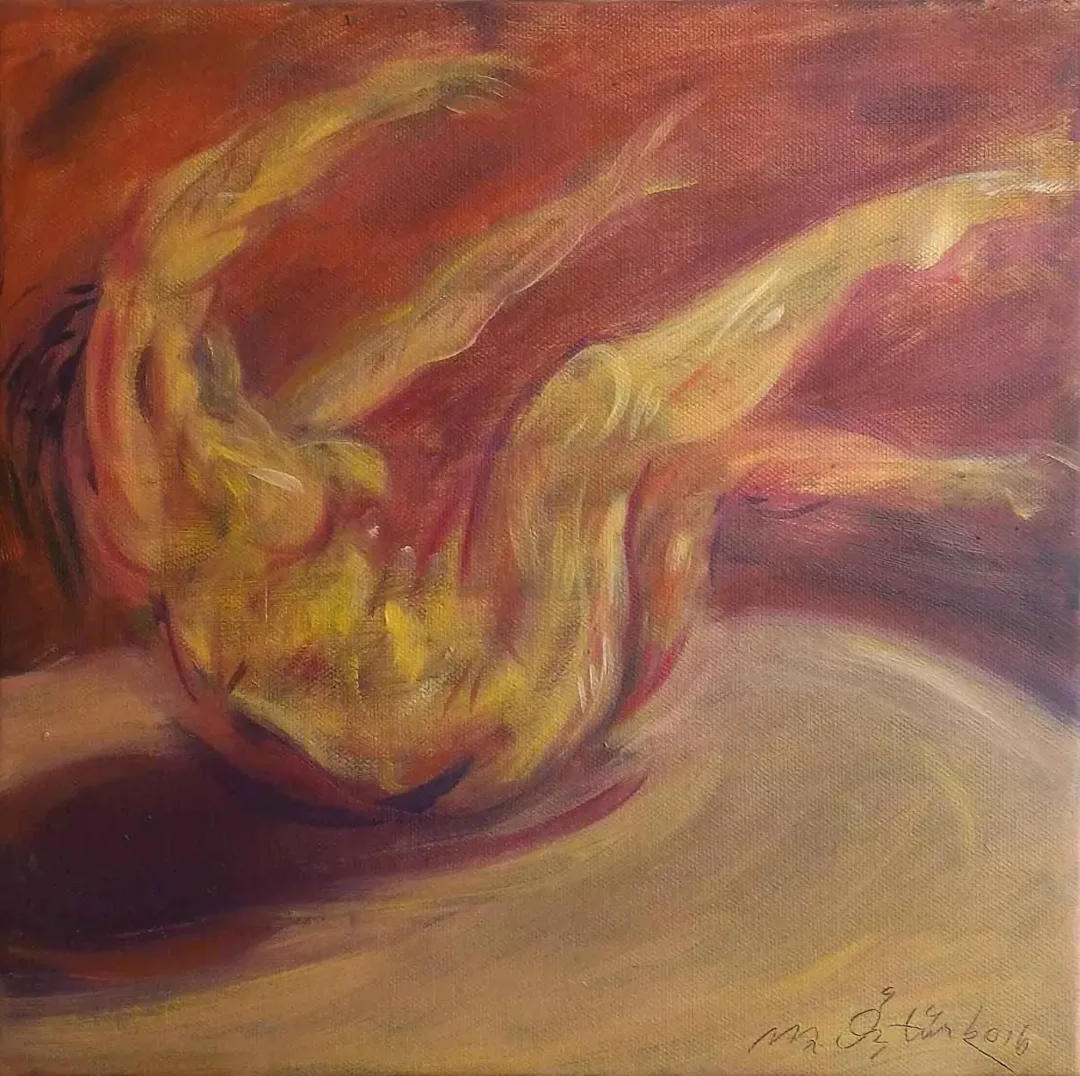yakınlaştır "Düşüş" eseri MAHMUT ÖZTÜRK tarafından 2016 yılında 25x25 cm ölçülerinde Tuval üzeri yağlı boya tekniği ile yapılmıştır.
