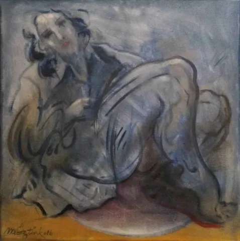 MAHMUT ÖZTÜRK — “Rahatlık”, 2016 "Rahatlık" eseri MAHMUT ÖZTÜRK tarafından 2016 yılında 25x25 cm ölçülerinde Tuval üzeri yağlı boya tekniği ile yapılmıştır.
