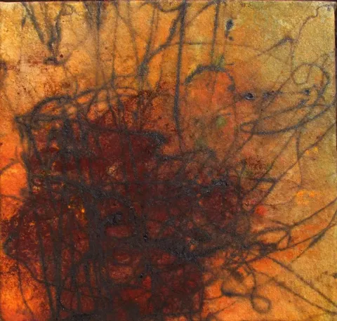 MEHDİ SAADETİ — “isimsiz”, 2016 "isimsiz" eseri MEHDİ SAADETİ tarafından 2016 yılında 25x25 cm ölçülerinde Tuval üzeri karışık teknik tekniği ile yapılmıştır.