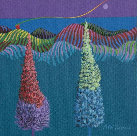 MEHMET ALİ DOĞAN — “isimsiz”, 2016 "isimsiz" eseri MEHMET ALİ DOĞAN tarafından 2016 yılında 25x25 cm ölçülerinde Tuval üzeri akrilik boya tekniği ile yapılmıştır.