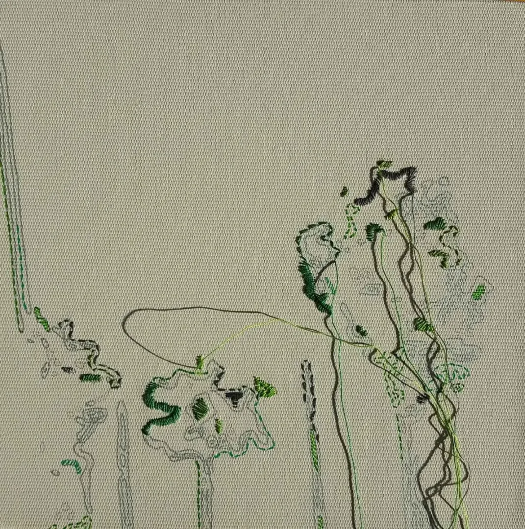 "isimsiz" eseri ARZU GÜLDALI UYSAL tarafından 2016 yılında 25x25 cm ölçülerinde Tuval üzeri karışık teknik tekniği ile yapılmıştır.