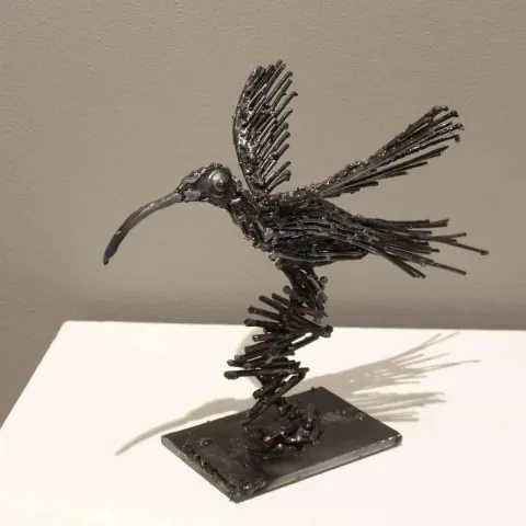 MURAT YILDIRIMÇAKAR — “Kum Kuşu”, 2016 "Kum Kuşu" eseri MURAT YILDIRIMÇAKAR tarafından 2016 yılında 26x21x8 cm ölçülerinde Metal tekniği ile yapılmıştır.