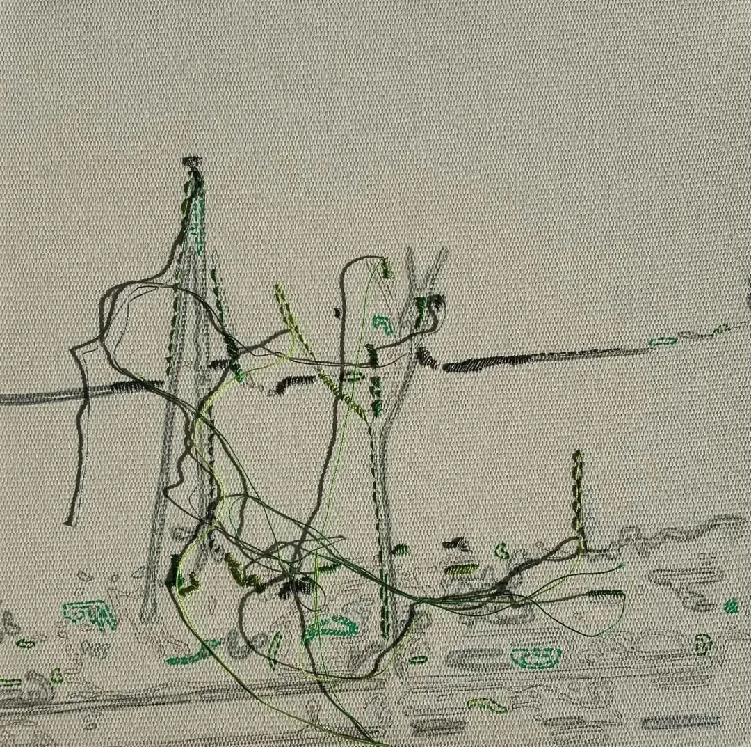 "isimsiz" eseri ARZU GÜLDALI UYSAL tarafından 2016 yılında 25x25 cm ölçülerinde Tuval üzeri karışık teknik tekniği ile yapılmıştır.