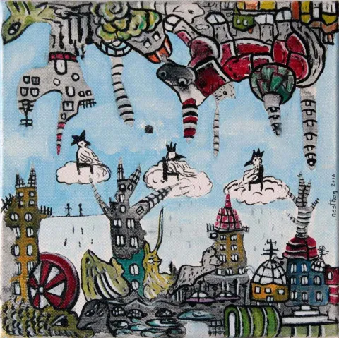 NESLİHAN ÖZGENÇ ERDOĞDU — “isimsiz”, 2016 "isimsiz" eseri NESLİHAN ÖZGENÇ ERDOĞDU tarafından 2016 yılında 25x25 cm ölçülerinde Tuval üzeri yağlı boya tekniği ile yapılmıştır.