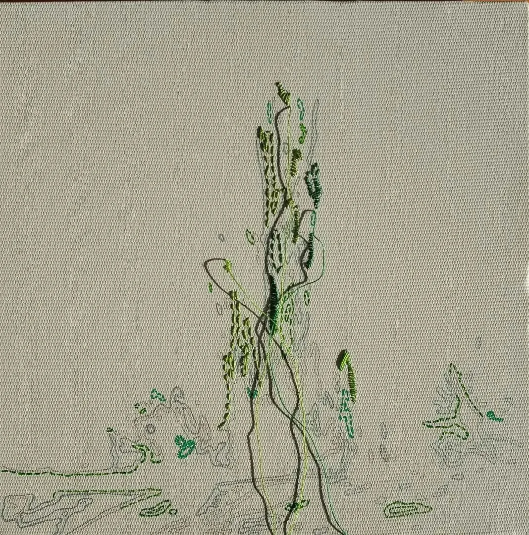 "isimsiz" eseri ARZU GÜLDALI UYSAL tarafından 2016 yılında 25x25 cm ölçülerinde Tuval üzeri karışık teknik tekniği ile yapılmıştır.