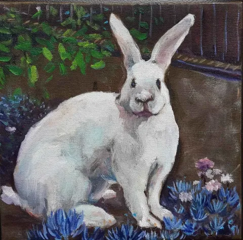 "isimsiz" eseri NİL KÖKEN tarafından 2016 yılında 25x25 cm ölçülerinde Tuval üzeri yağlı boya tekniği ile yapılmıştır.