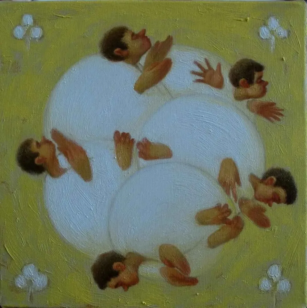 yakınlaştır "isimsiz" eseri ÖMER EKEN tarafından 2016 yılında 25x25 cm ölçülerinde Tuval üzeri yağlı boya tekniği ile yapılmıştır.