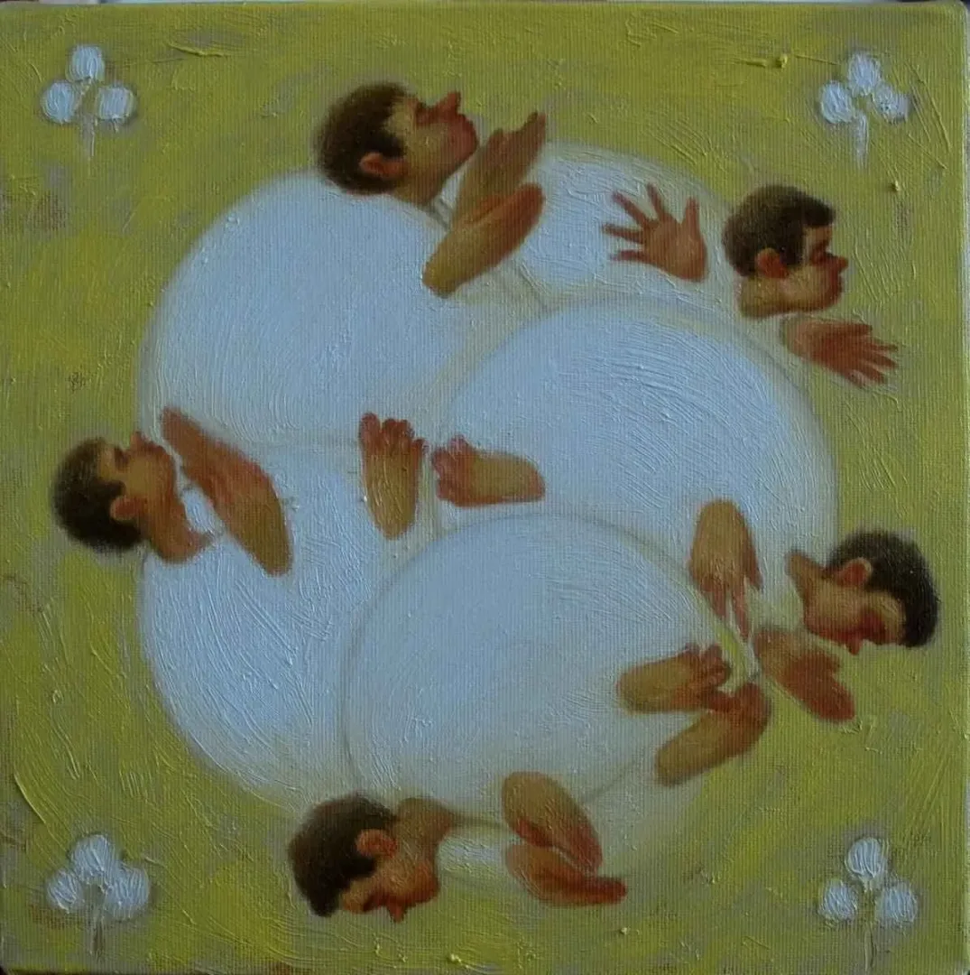 yakınlaştır "isimsiz" eseri ÖMER EKEN tarafından 2016 yılında 25x25 cm ölçülerinde Tuval üzeri yağlı boya tekniği ile yapılmıştır.